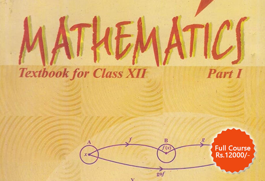 CBSE CLASS XII - Maths Regular Class